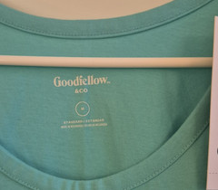 NWT Goodfellow & Co. Teal Adult Unisex Turquoise Tank Top – Size Medium