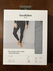Goodfellow & Co Premium Ultra-Soft Tagless Thermal Gray Pants – XXL