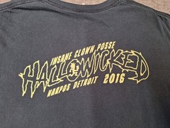 ICP Insane Clown Posse Hallowicked 2016 Detroit Haunted By The Devil GilDan 3xL