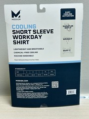 Mission Unisex Short Sleeve Performance Shirt Hi Vis Yellow-Large