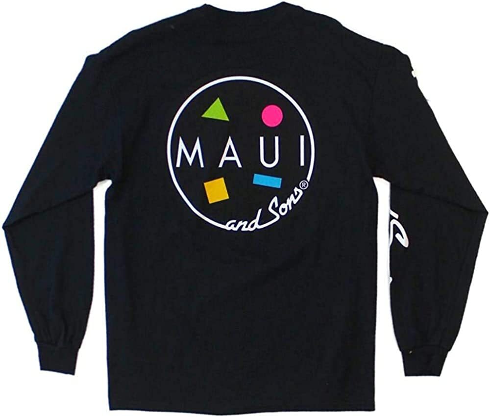 Maui and Sons Cookie Long Sleeve T-shirt – Brand New – 80s Style