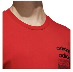 adidas 3X3 Logo Tee red &black Size ( M )