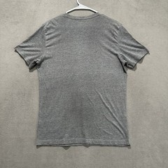 Homage Shirt Mens Medium Gray Not All Heroes Wear Capes Graphic Comic Stars FAIR