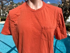 C&C California Pocket Crewneck short sleeve T Shirt Organic Cotton Mens size 2XL