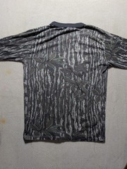 80s/90s Vintage Ace Sportswear Realtree Green Leaf Camo Trebark Single Stitch LG