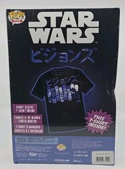 FUNKO POP! Large T-Shirt – STAR WARS BLACK VISIONS KYOTO ANIME – NEW