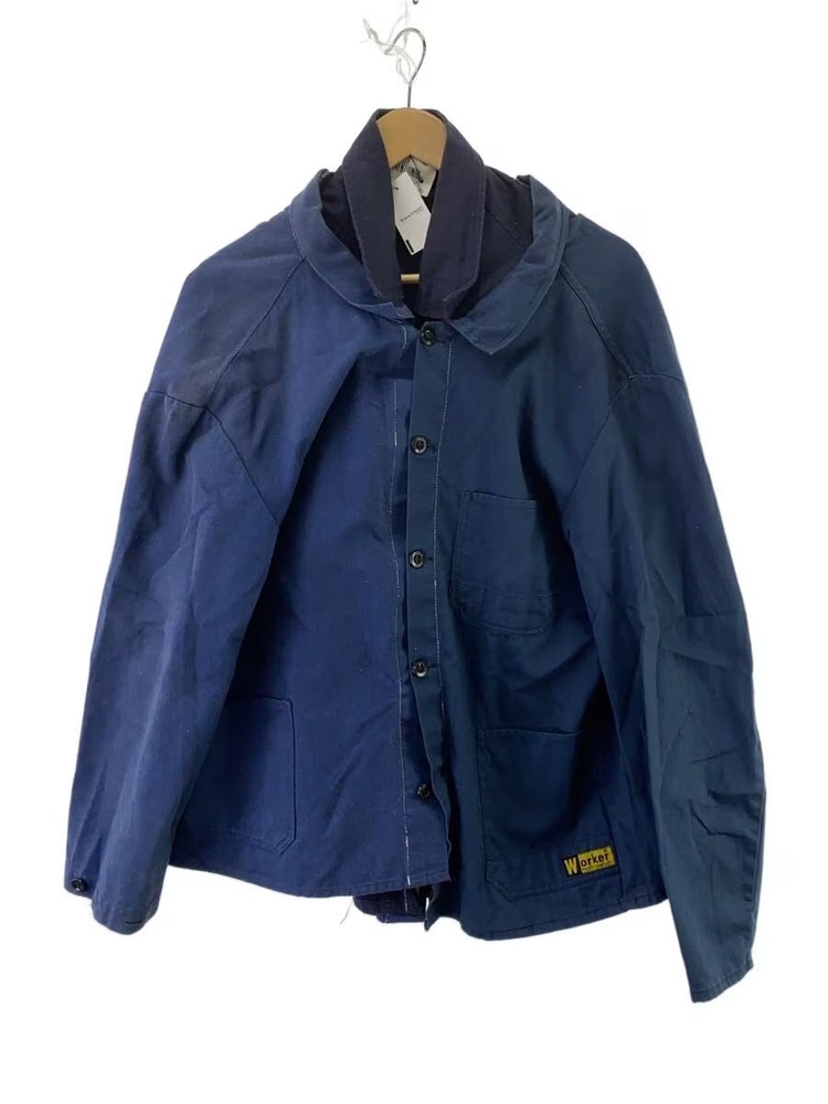 not CONVENTIONAL Long Sleeve Shirt XL Cotton BLU