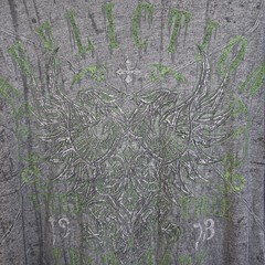 Affliction Mens T-Shirt Sz 2XL Short Sleeve Tried True Side Lace Up Crewneck