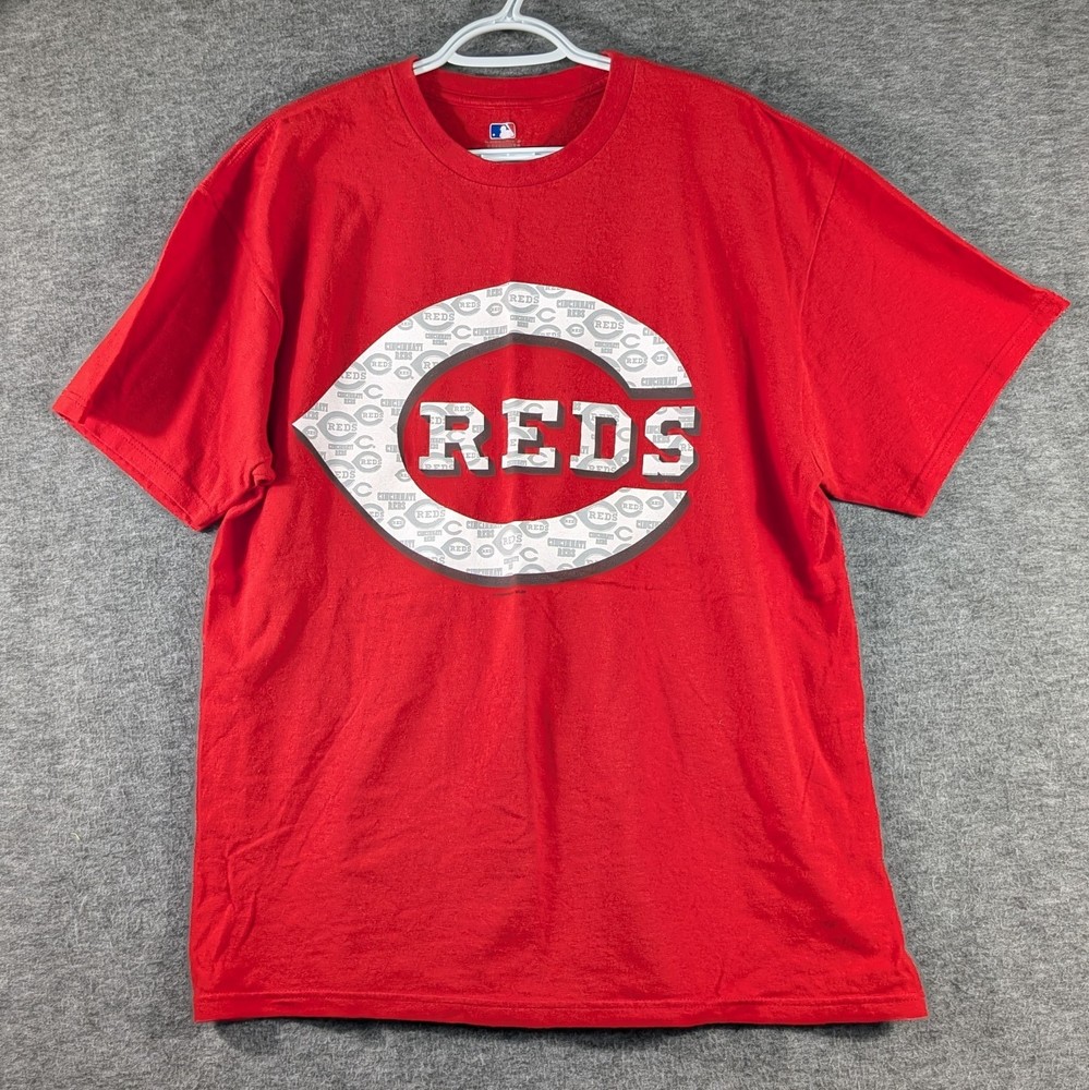 Cincinnati Reds T-Shirt Men’s XLarge Red Short Sleeve MLB Genuine Merchandise