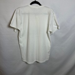 VTG Don Alleson Athletic Bud Light short sleeve Henley t shirt L White