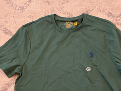 NWT Men’s M Polo Ralph Lauren Custom Slim Fit T-Shirt Pony Logo MEDIUM MD Green