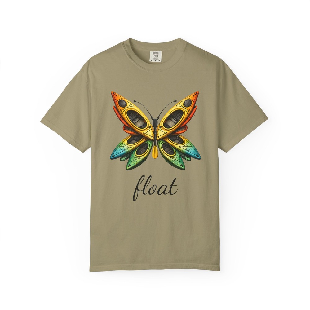 Float Butterfly tee | Kayak wing butterfly graphic shirt