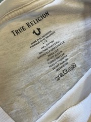 True Religion Men’s Big Logo Buddha Short Sleeve T Shirt Size L