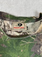 Mossy Oak Shirt Mens XL Camo Long Sleeve Pocket Hunting Outdoors Real Tree Style