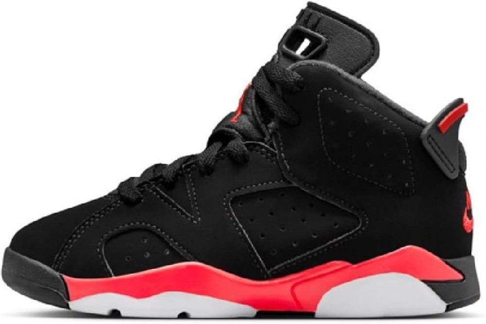Jordan Air 6 Retro ‘Infrared Salesman’ Pre-School (Black) – Black – 12C