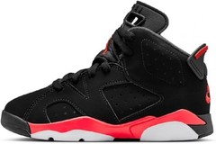 Jordan Air 6 Retro ‘Infrared Salesman’ Pre-School (Black) – Black – 12C