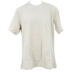 Vustra Sustainable Cotton T-Shirt Beige Short Sleeve Crew Neck Men’s Small NWT