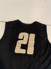 Nike New Iberia High Basketball Jersey XL Black Yellow Jackets Louisiana Sports