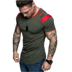 Camiseta De Manga Corta De Algodón Para Hombres Moda Casual Verano Elegante Lujo