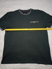 MBX Size M Dark Teal / Green Short Sleeve Chest Pocket Polo T-shirt