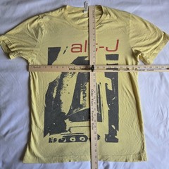 Alt-J Indie Rock Band Concert Tour Music Merch Yellow Medium Graphic T-Shirt Tee