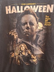 Fright Rags Halloween V 1 Size XL Shirt Michael Myers Justin Osbourn Preowned
