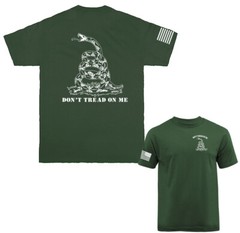 Don’T Tread on Me US Flag American Pride Constitution Patriotic T-shirt