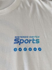 Sols T-Shirt Mens L Nintendo Switch Sports White Cotton Crew Neck Short Sleeve