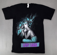 Lady Gaga The Born This Way Ball 2012 2013 Edge Of Glory Tee T-Shirt Size Small