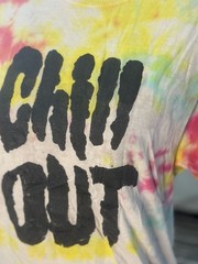 Chill Out Tie-Dye Graphic T-Shirt
