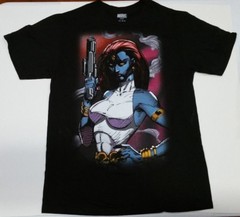 New Marvel Mystique Smoking Gun Mens T-Shirt XS S M L XL 2XL 3XL X-Men Black