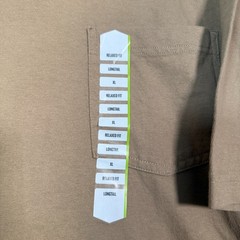 Duluth Shirt Mens XL Longtail Beige Tshirt Relaxed Fit Casual Thick Outdoors NEW