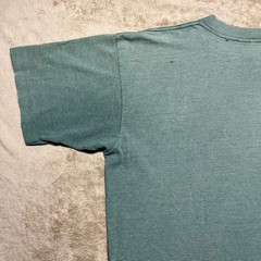 Vintage 1992 Aruba Dutch West Indies T Shirt Single Stitch Striped Green Mens L