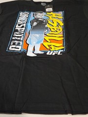 UFC Men’s T-Shirt Size 2XL Black Hasbulla Mania Crewneck Short Sleeve Cotton