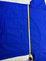 Teestyled Mens T Shirt X-Large, Blue Classic Plaid 100%cotton