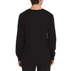 The North Face Men’s Evolution Long-Sleeve Logo T-Shirt – TNF Black-Small