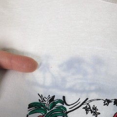 Vintage El Salvador Parrot Graphic Tee T-Shirt 100% Cotton Single Stitch XL