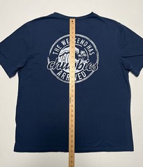 CHUBBIES The Weekend Has Arrived Men XXL Blue Short Sleeve 2 Sided T-Shirt