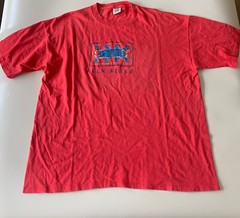 Vintage Graphic T-Shirt Florida Palm Beach XL Cal Cru Tag USA Retro Travel
