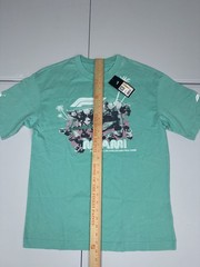 PUMA F1 Miami Pitstop Graphic Crew Neck T-Shirt Aqua Mens $45 NWT Pick Size