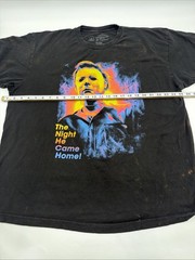 Halloween John Carpenter T-shirt Men 2XL Black Graphic Print 100% Cotton.#46415