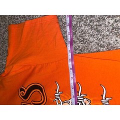 2009 Sturgis Black Hills Rally 69th Annual Orange Skull Shirt L Large 2000s