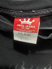 VTG Jnco SKULL Flames Shirt tee XXL
