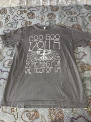 Goo Goo Dolls Shirt Something for the Rest of Us Chacoal Reprint AN56199