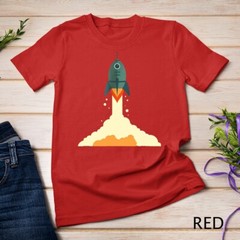 Space Rocket Astronaut T-Shirt Astronomy Exploration Unisex T-shirt