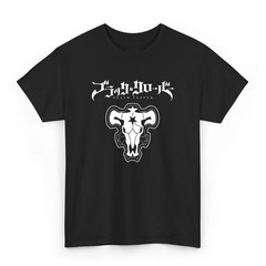 Anime Black Clover -Logo Toro Nero T-Shirt Size S-5XL, Gift For Friends