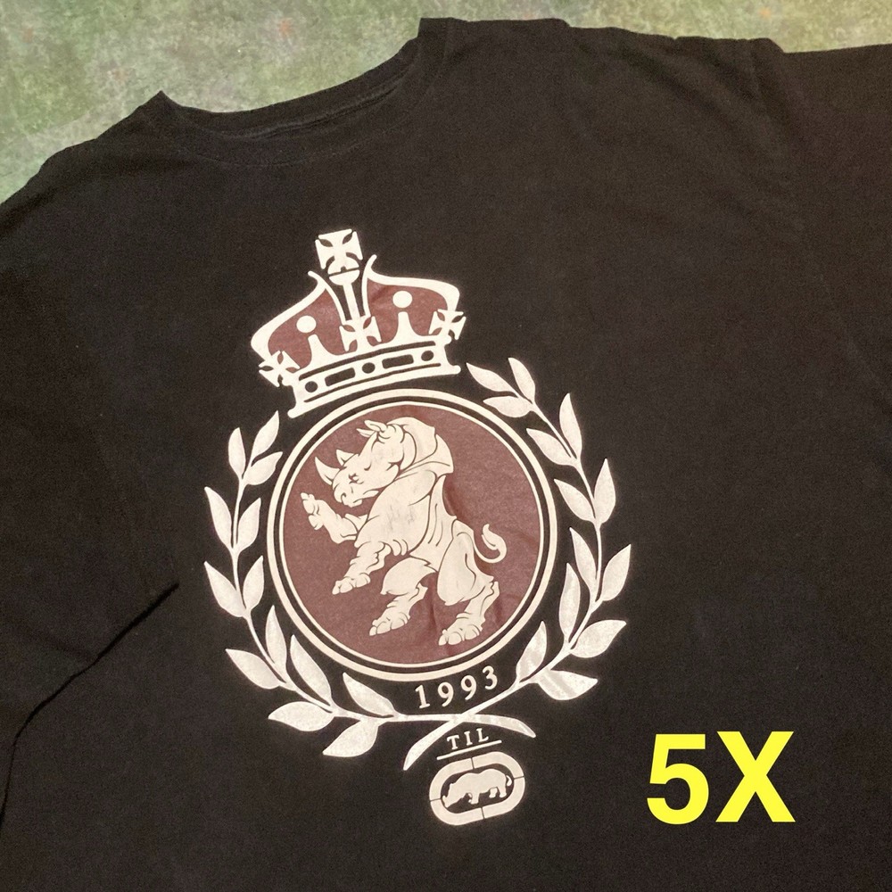 5XB Vintage 90s Y2k Ecko Unltd Graphic Tee Oversized Baggy Old School Streetwear