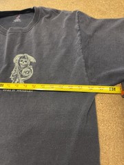 Sons of Anarchy Grim Reaper California Black T-Shirt XL Biker Club Graphic Tee