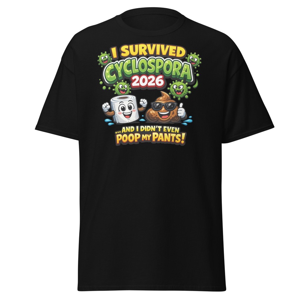 Funny Explosive Diarrhea Shirt Cyclosporiasis Cyclospora Bathroom Humor Tee