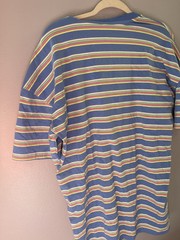 Weiv Stripes Pastel Men’s Tshirt Seven EST 2018 Embroidered M NWT